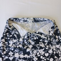 Tape Measure D2ABMF93T Women’s Black/White Floral Stretch Skirt Size 14 Waist 30 image 9