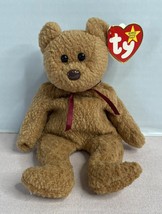 Rare - Retired - Ty B EAN Ie Baby (Curly) The Bear. - $23.17