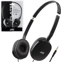 Jvc Flats On-Ear Wired Headphones - Flat Foldable Design - 30Mm, 3.5Mm S... - $39.99