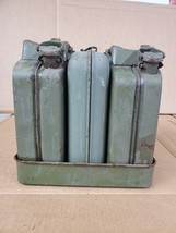 Vintage German Military Kraftsoff 5 liter Jerry Can Set Tool Case parts ... - $466.22