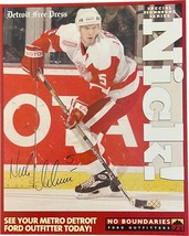 Detroit Red Wings Nick Lidstrom 8X10 Collector Card Signature Series Fre... - $5.95