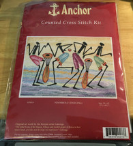 &quot;NDOMBOLO (DANCING)&quot; ANCHOR (UK) Cross-Stitch Kit - ART by KENYAN ARTIST... - $23.36