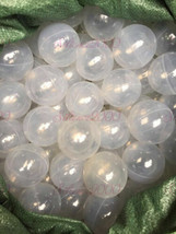 Wholesale Soft Clear Plastic Pit Ball Transparent Color Balls Dia. 7cm ,... - £135.73 GBP