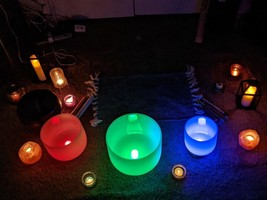 24 Pack Flameless Tealight Candles - 7 Color Changing Battery Operated - £15.64 GBP