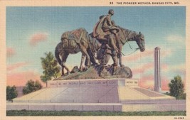 Pioneer Mother Kansas City Missouri MO Postcard B30 - £2.33 GBP