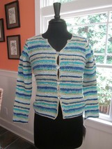 Crazy Horse Collection Striped Cardigan Size Small Brand New With Tags - £23.69 GBP