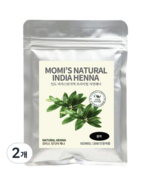 Momi&#39;s Natural India Henna Hair Dye, Black, 2EA - $45.19