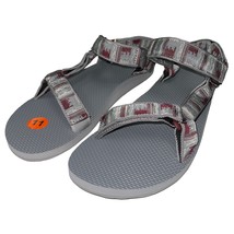 Teva Sandals Mens Gray Original Universal Trail Hiking Strappy Sports Quick Dry - £41.20 GBP