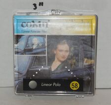 Vintage Cokin FT58S Linear Pola Polarizer Optilight 58mm Camera Lens Filter - $49.45
