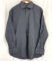 Banana Republic Men&#39;s Size XXL Button-Up Long Sleeve Striped Collared Shirt - $12.34