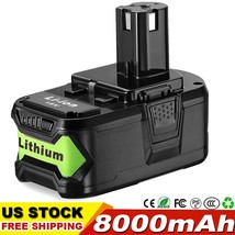 New 8.0Ah P108 18V One+ Plus High Capacity Battery 18 Volt Lithium-Ion - £41.81 GBP