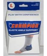 Champion Elastic Ankle Support Large New in Package Light weight Breathable - £7.82 GBP