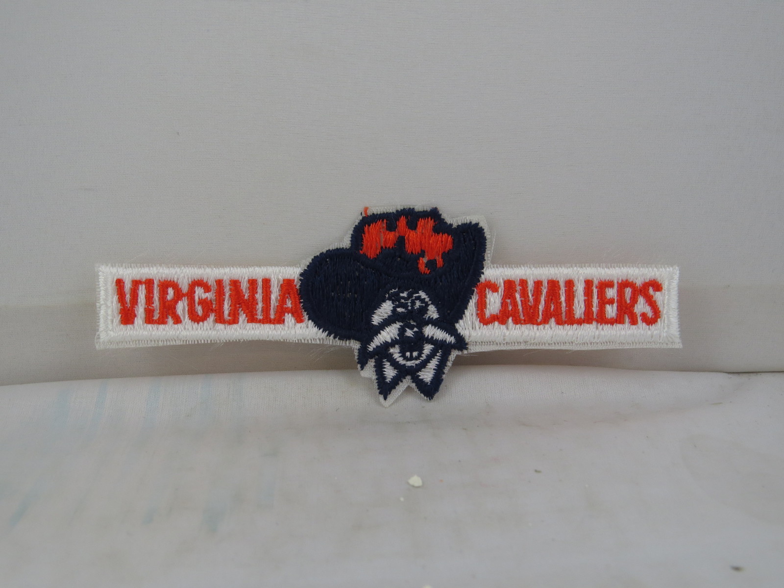 Virginia Cavaliers Patch - Wording with Cavman - New Patch - $19.00
