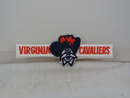 Virginia Cavaliers Patch - Wording with Cavman - New Patch - £15.22 GBP