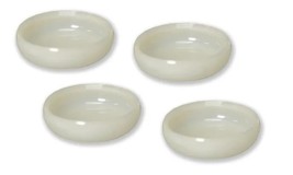 8 Nylon 1-9/32&#39;&#39; I.D. Chair Desk Table Patio Furniture Snap-on Glide Caps - £5.48 GBP