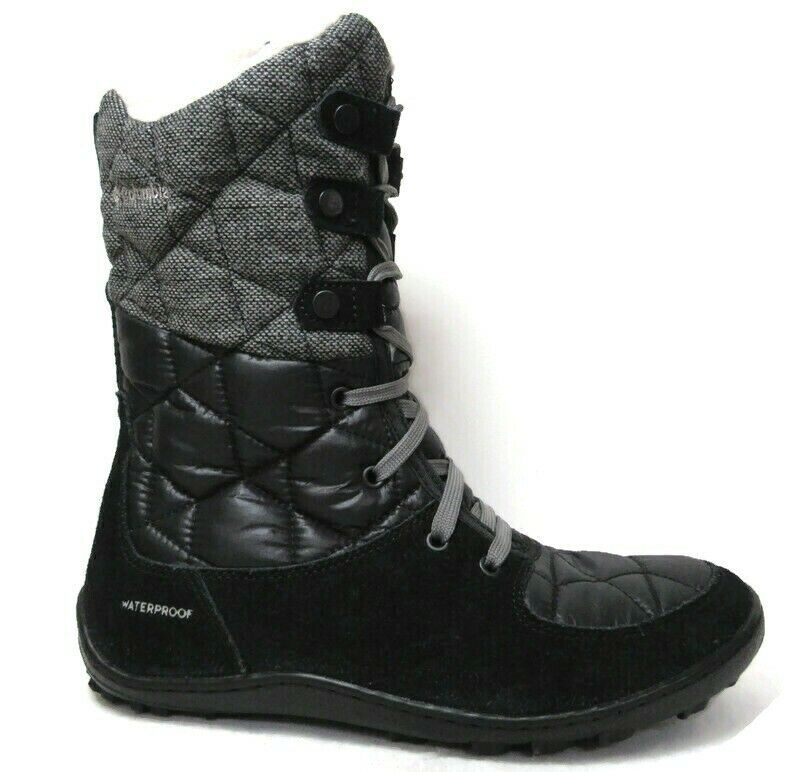 Primary image for COLUMBIA POWDER SUMMIT II MID WOOL WOMEN'S WATERPROOF WINTER BOOTS, YL5387-010