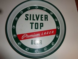 Silver Top Beer Tray 12&quot;  Duquesne Brewing Co. Pittsburg PA. - $718.14 MXN