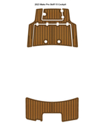 2023 Mako Pro Skiff 15 Cockpit Boat EVA Teak Deck Faux Foam Floor Mat Pads - $799.00