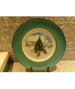 Trimming the Tree 1978 Avon Christmas Plate by Enoch Wedgwood w/ Box - $24.82 CAD