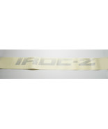 85-87 Camaro IROC-Z Door Decal LIGHT SILVER 14084291 NOS GM - £74.78 GBP