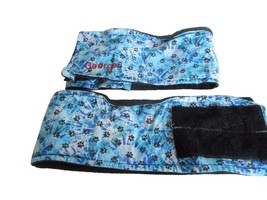 2 Reusable Dog Diapers Male Belly Band Wrap Sz L Handmade George - $22.40