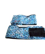 2 Reusable Dog Diapers Male Belly Band Wrap Sz L Handmade George - $416.64 MXN