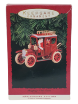 1993 Hallmark Keepsake Ornament Shopping With Santa &quot;Here Comes Santa&quot; 20th Anv - £8.18 GBP