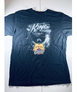 LeBron James Return Of A King Short Sleeve T Shirt Black Size XL - £10.54 GBP