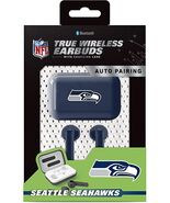 SOAR NFL Bluetooth True Wireless Earbuds with Charging Case Seattle Seah... - $31.46 CAD