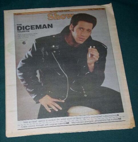 ANDREW DICE CLAY SHOW NEWSPAPER SUPPLEMENT VINTAGE 1990 - $24.99