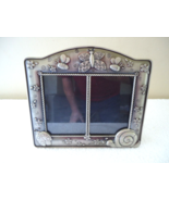 &quot; NWT &quot; ? Fetco Baby Butterfly Pewter ? 3.5 X 5 Double Window Picture Frame - £19.47 GBP