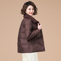 Umn and winter short women parkas little chap loose down cotton jacket single breasting thumb200