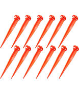 16&quot; 12 PCS Tent Pegs Garden Stakes Durable and Strong Plastic Tent Stake... - £41.04 GBP