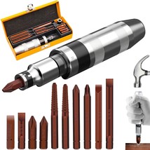 12 Pcs Manual Impact Driver, S2 Alloy Steel Impact Driver Bit Set, Broke... - $42.99