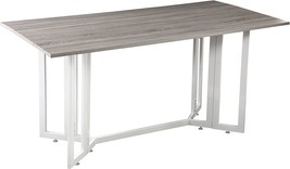 SEI Furniture Driness Drop Leaf Convertible Console to Dining Table, Weathered - £239.23 GBP