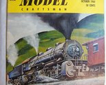 Railroad Model Craftsman Magazine, October 1964 (Vol. 33, No. 5) [Single... - £10.95 GBP