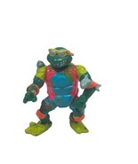 TMNT Sewer Surfin Mike Figure 1990 Playmates Toys Ninja Turtles Michelan... - £7.74 GBP