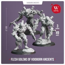 Artel W Flesh Golems 28mm Miniature - £87.92 GBP