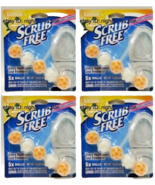 4x Scrub Free Lemon Automatic Toilet Cleaner Rim Hangerb 5x Balls 1.6ozE... - $311.33 MXN