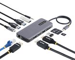 StarTech.com USB-C Docking Station for Windows and ChromeOS, Triple 4K H... - $147.92