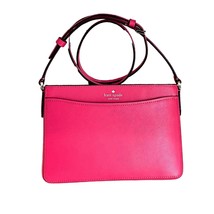 Kate Spade Rory Crossbody Purse in Bikini Pink Leather k6176 New With Tags - £232.76 GBP
