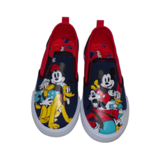 Disney Junior Mickey Mouse Clubhouse Twin Gore Sneakers size 11 - £18.44 GBP