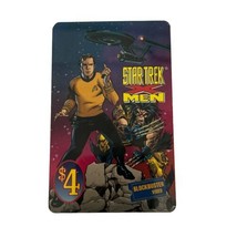 1996 Vintage BLOCKBUSTER Video - GIFT CARD (No Value) Star Trek X-Men Wo... - $20.00