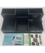Victor Desk Organizer with Smart Phone Holder Wood Desktop Storage Black... - $51.54 CAD