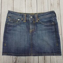 Kasil The Denim Garden Eleanor Mini Skirt Size XS By David Lim Made In USA -Used - £22.19 GBP