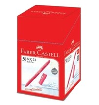 Faber-Castell Ballpoint Pen NX 23 Classic 0.5mm Red Ink Point Ball Pen- ... - £30.89 GBP