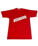 Vtg 1980s Sexauer Red Single Stitch Better Than A Coffee Break T-Shirt S... - £17.21 GBP