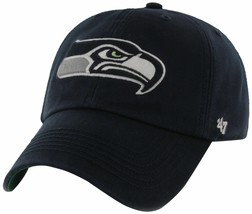 NEW! Seattle Seahawks NFL &#39;47 Franchise Fitted Hat, Navy, Small! - £10.09 GBP