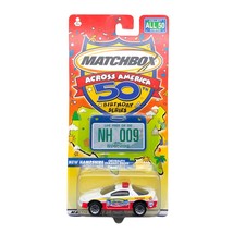 Matchbox Across America 50th New Hampshire Police Chevrolet Chevy Camaro 1/63 - £15.95 GBP