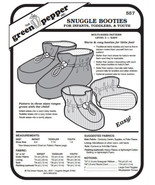 Snuggle Booties Infant Toddlers Youth Slippers Shoes #557 Sewing Pattern... - £7.04 GBP